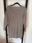 Vorschaubild 2 von EDC Damen Strickkleid Beige Gr. 32/XXS Casual Langarm