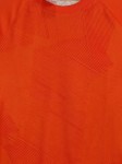 Vorschaubild 3 von Sport Shirt Kinder Gr. 140 Orange Streifen Logo-Print
