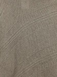 Vorschaubild 3 von Damen Poncho Rollkragen Beige Einheitsgröße Strick Mohair Mix