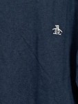 Vorschaubild 3 von Herren Langarmshirt M Blau Casual Baumwolle
