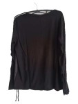 Vorschaubild 5 von Langarmshirt Damen Gr. 38/M Schwarz Casual Polyester
