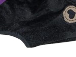 Vorschaubild 2 von KIEZELTJE Mädchen Weste Gr. 128 Schwarz Fleece Quasten Lila
