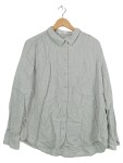 Vorschaubild 1 von Damen Hemdbluse Gr. 42 Grau Casual Langarm Lyocell