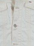 Vorschaubild 3 von Jeansjacke Damen Gr. 36/S Weiß Casual Jacke