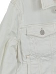 Vorschaubild 4 von Jeansjacke Damen Gr. 36/S Weiß Casual Jacke