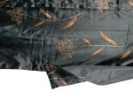 Vorschaubild 4 von Damen Nachthemd Gr. 36/38 Grau Klassisch Blumenmuster Langarm