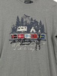 Vorschaubild 2 von Herren T-Shirt Grau L Outdoor Camping Motiv