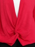 Vorschaubild 2 von Damen Strickjacke Pink Gr. 36/S Casual