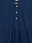 Vorschaubild 2 von Herren T-Shirt Basic Blau Gr. 46/S Baumwolle Kurzarm