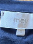 Vorschaubild 5 von Herren T-Shirt Basic Blau Gr. 46/S Baumwolle Kurzarm