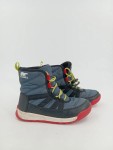 Vorschaubild 2 von Schneestiefel Kinder Gr. 32 Mehrfarbig Synthetik Schnürung Outdoor Logo