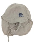 Vorschaubild 1 von Kinder Sonnenhut mit Nackenschutz Beige UNI Maritim Baumwolle