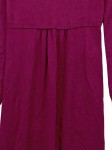 Vorschaubild 3 von Strickkleid Midi Pink Gr. 36/S Casual Rippstrick Logo Strass