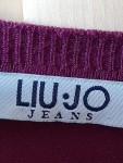 Vorschaubild 6 von Strickkleid Midi Pink Gr. 36/S Casual Rippstrick Logo Strass