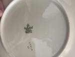 Vorschaubild 4 von Bavaria Elfenbein Porzellan Suppenteller Gold Rand 20 cm