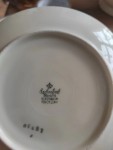 Vorschaubild 3 von Eschenbach Espressotasse Untertasse Weiß Porzellan Klassisch Goldrand Grafisch