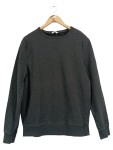 Vorschaubild 1 von Sweatshirt Herren Gr. L grau meliert Pullover Baumwolle