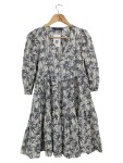 Vorschaubild 1 von Damen Sommerkleid Gr. 34;XS Mehrfarbig Bambusmuster Casual