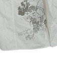 Vorschaubild 2 von Taifun Damen Bluse Gr. 42/XL Weiß Modern Baumwolle Langarm