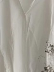 Vorschaubild 4 von Taifun Damen Bluse Gr. 42/XL Weiß Modern Baumwolle Langarm