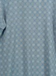 Vorschaubild 2 von Damen Freizeitkleid Gr. 50 Blau Blumenmuster Kurzarm