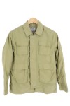 Vorschaubild 1 von Leichte Jacke Damen Gr. 32/XXS Grün Casual Baumwolle Übergangsjacke