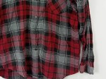 Vorschaubild 2 von Hemdbluse Damen Rot Kariert XS Casual Langarm