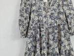 Vorschaubild 3 von Damen Sommerkleid Gr. 34;XS Mehrfarbig Bambusmuster Casual