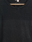 Vorschaubild 3 von Damen Strickkleid Schwarz Gr. 40/L Langarm Basic Rippstrick