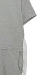 Vorschaubild 4 von Freizeitkleid Damen Grau Gr. 38/M Baumwolle Meliert Sportlich 97 cm