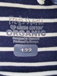 Vorschaubild 7 von T-Shirt Kinder Blau Gr. 122 Baumwolle Gestreift Maritim Kurzarm Freizeit