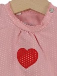 Vorschaubild 3 von Baby T-Shirt mit Herz Rosa Punkte Gr. 68