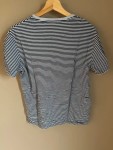 Vorschaubild 2 von Herren T-Shirt gestreift Blau Gr. S Preppy