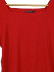 Vorschaubild 2 von KURT KÖLLN Damen Top XL Rot Basic Rippstrick Kurzarm