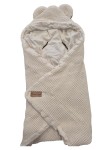 Vorschaubild 1 von Baby Schlafsack mit Bärenohren Weiß Gr. 62