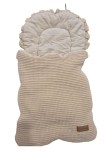 Vorschaubild 1 von Babydecke Fußsack Babyschale Beige Baumwolle