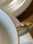 Vorschaubild 3 von Sammelgedeck Kaffeetasse Untertasse Kuchenteller Porzellan Blumen