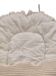 Vorschaubild 2 von Babydecke Fußsack Babyschale Beige Baumwolle