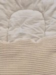 Vorschaubild 3 von Babydecke Fußsack Babyschale Beige Baumwolle