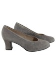 Vorschaubild 1 von Pumps Damenschuhe Gr. 36 Grau Klassisch Elegant