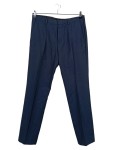 Vorschaubild 1 von Anzughose Herren Blau Gr. W32/48/M Stoff Uni Business Falten 42 cm
