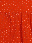 Vorschaubild 2 von Mädchen Freizeitkleid Gr. 86 Rot Herzmuster Baumwolle