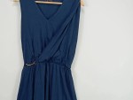 Vorschaubild 3 von Damen Blusenkleid 40;L Blau Modern Wickelkleid