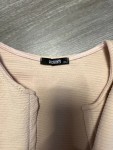 Vorschaubild 2 von Damen Strickjacke Rosa Gr. 44/XXL Casual Strukturmuster