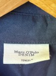 Vorschaubild 3 von Hemdbluse Damen Kurzarm Blau Gr. 50/5XL Casual