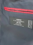 Vorschaubild 4 von Sakko Herren Gr. 48/M Blau Strukturmuster Business Langarm Knopf