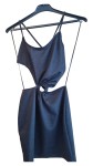 Vorschaubild 2 von Sommerkleid Damen Schwarz Gr. 36/S Polyester Elasthan Uni Modern