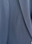 Vorschaubild 2 von Sakko Herren Schwarz Gr. 48/M Strukturmuster Business Langarm Knopf