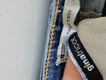 Vorschaubild 5 von Ripped Jeans Damen Gr. W25/34/XS Blau Baumwolle Uni Streetwear L32