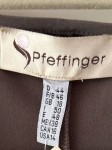 Vorschaubild 4 von Freizeitkleid Damen Braun Gr. 44/XXL Polyester Uni Feminin 110 cm